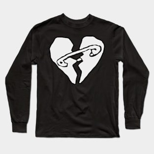 Pinned Heart Long Sleeve T-Shirt